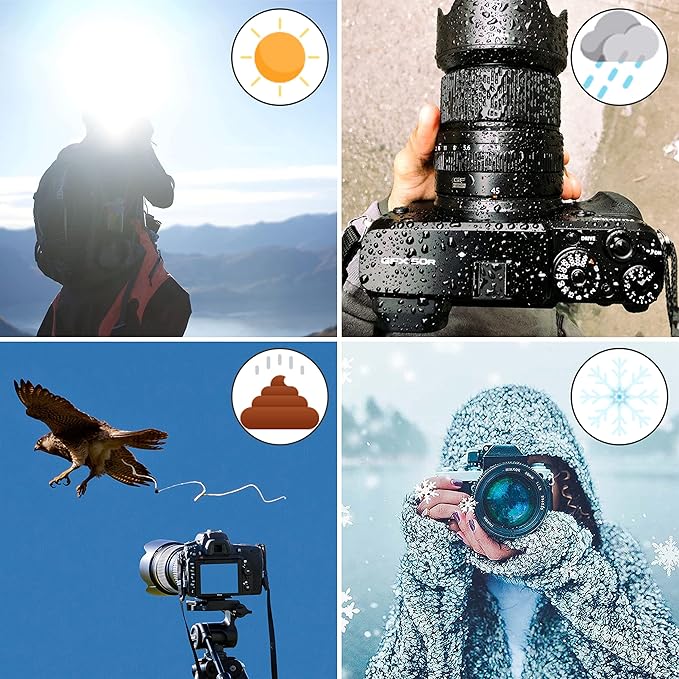 Hot Shoe Umbrella, Protects Camera from Rain - Image 2