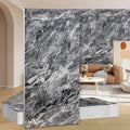 Wall Panels Peel and Stick，PVC Imitation Artificial Marble Tiles Sticker，10 pcs 23.6" L x 11.8" W，Heat-Resistant Backsplash Tile，Ideal for Kitchen Bathrooms Living Rooms Bedrooms.