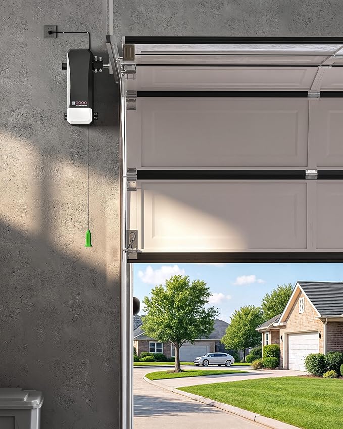 ZUMI Wall-Mounted Garage Door Opener, App-Controlled Garage Opener - Image 7