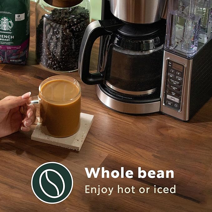 Starbucks Whole Coffee Beans, Dark Roast Hot or Iced Coffee, Single-Origin Sumatra, Six 12 oz Bags