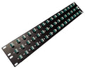 Ultra Spec Cables 48 Port LC Fiber Patch Panel 10Gb/40Gb Multimode 19" by UltraSpecCables
