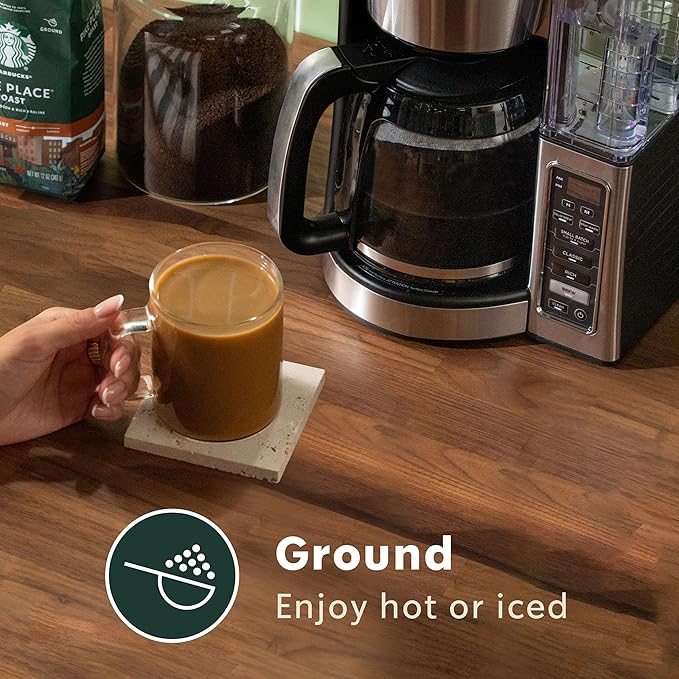 Starbucks Ground Coffee, Dark Roast Hot or Iced Coffee, French Roast, 28 oz