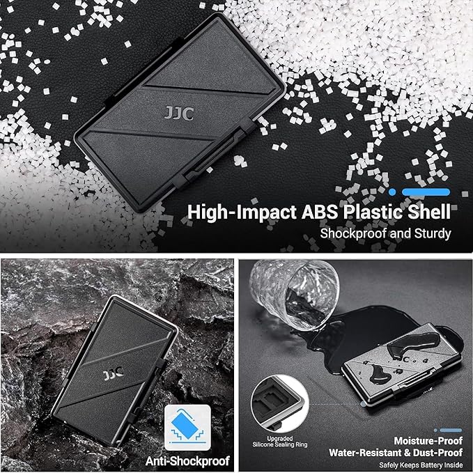 36 Slots Memory Card Case Water-Resistant Anti-Shock Memory Card Wallet - Image 4