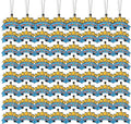 200 Pcs Awesome Attendance Silicone Tags by Solsew