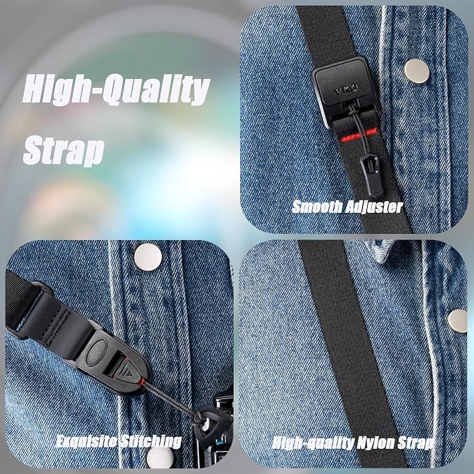 VKO Camera Strap, Quick Release Crossbody Adjust Neck Shoulder Strap - Image 4