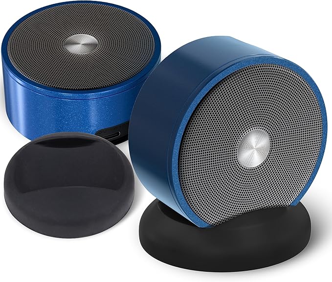 Long Run Technologies Paired Bluetooth Speakers - Surround Sound Stereo Pairing Linkable for Home TV Car