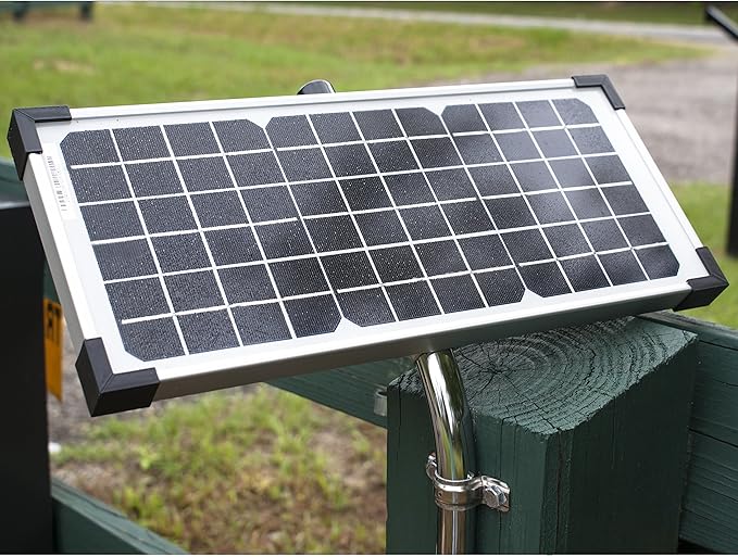 Ghost Controls TDS2XP Heavy-Duty Solar Dual Automatic Gate Opener Kit for Swing Gates Up to 20 Feet