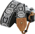 Padwa Lifestyle 2" Wide Classic Crazy Horse Art Cowhide Head Cotton Camera by PadwaLifestyleCameraStrap