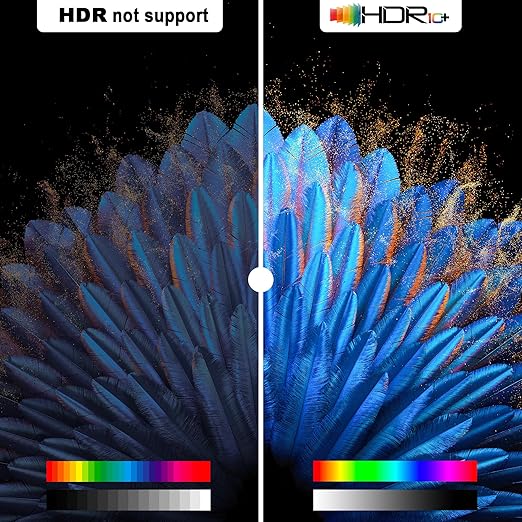 JCHICI 4K HDMI Switch 5x1 with Remote - 4K@60Hz HDR HDCP 2.2 - Auto-Switcher Splitter for PS5/PS4/Xbox/Switch/PC