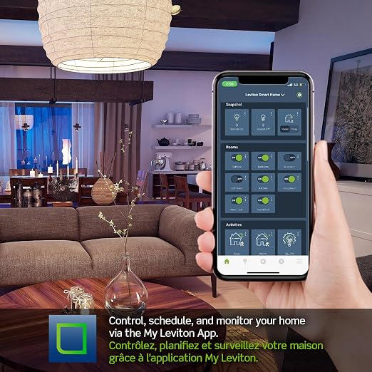 Leviton Decora Smart Dimmer Switch, Works - Image 6