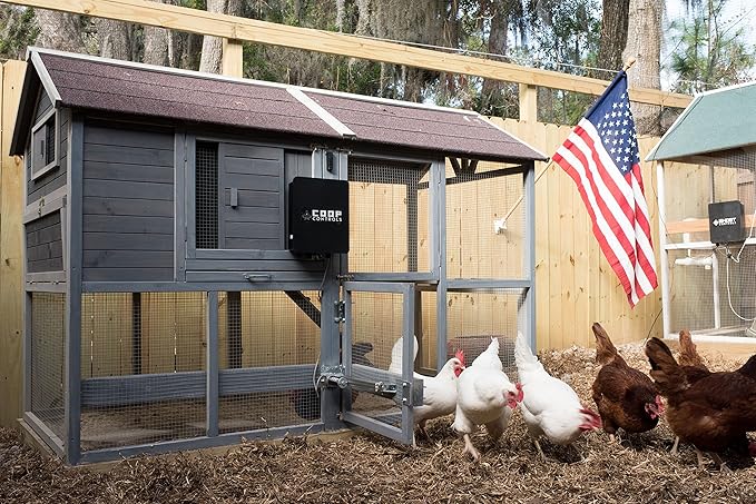 Automatic Coop Door Opener Kit (CKSPXP-Solar Kit, No Battery)